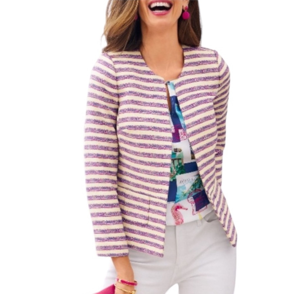 Talbots Dress jacket blazer size 14 wide petite